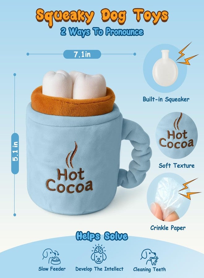 لعبة Swooflia Crinkle للكلاب - ألعاب قطيفة تصدر صوتاً لتسلية كلبك الصغير، والتخلص من الملل، ولعبة تفاعلية ممتعة ومحفزة للجراء للعب الغميضة. - Image 2